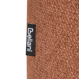 Wyld and Coco Luxehome Storage Pouffe 60 X 60 X 46 Cm - Golden Brown Water-Repellent Fabric, Pine Wood Legs - thumbnail 9