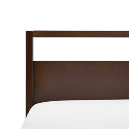 Beliani Bed Pine Wood Giulia 140 X 200 Cm (Eu Double) Dark Brown - thumbnail 9