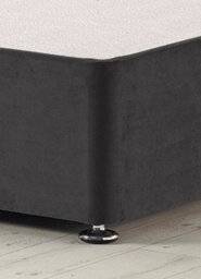 Somnior Beds Somnior Platform Divan Base Plush Black With 2 Drawers - King - thumbnail 3