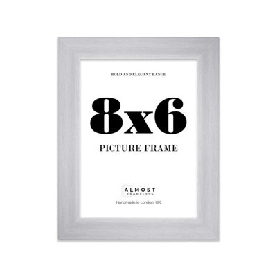 "13X13"" White Picture Frame - 13X13"" Square Frame With 9X9"" Mount For 13X13""/9X9"" Pictures Moderrn Style Thin Edge, 1 Pack" - image 1