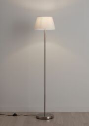 GoodHome Lokombi Cream Fabric Dyed Conical Light Shade (D)30Cm - thumbnail 5
