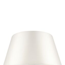 GoodHome Lokombi Cream Fabric Dyed Conical Light Shade (D)30Cm - thumbnail 6