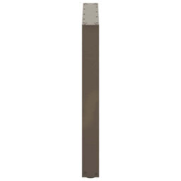 Berkfield Dining Table Legs U-Shaped 3 Pcs Natural Steel 80X(72-73) Cm Steel - thumbnail 6