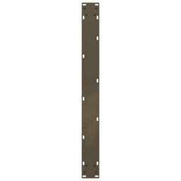 Berkfield Dining Table Legs U-Shaped 3 Pcs Natural Steel 80X(72-73) Cm Steel - thumbnail 7