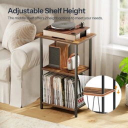 Record Player Stand Turntable Stand Album Vinyl Record Storage Rack - thumbnail 1