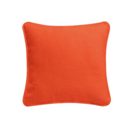 Chilimilii Cushion Covers 100% Cotton Plain Dyed Zip Pipe Edge Home Sofa Decor (50X50 Cm) - thumbnail 2