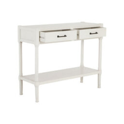 Orsina Console Table For Hallway, Pine Wood Hallway Table For Home Décor, Wood Table With 2 Drawers For Office - thumbnail 5
