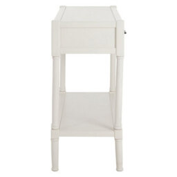 Orsina Console Table For Hallway, Pine Wood Hallway Table For Home Décor, Wood Table With 2 Drawers For Office - thumbnail 3
