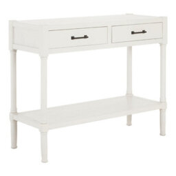 Orsina Console Table For Hallway, Pine Wood Hallway Table For Home Décor, Wood Table With 2 Drawers For Office - thumbnail 2