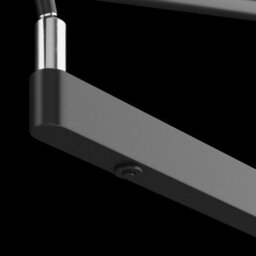 Luminosa Lighting Luminosa Maytoni Fad Modern Dimmable Integrated Led Wall Lamp Black 3000K - thumbnail 4