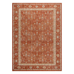 RugsX Wool Carpet Soho 477.27.la300 Osta - Rhombus, Frame Geometric Natural Terracotta 200X300 Cm - thumbnail 2
