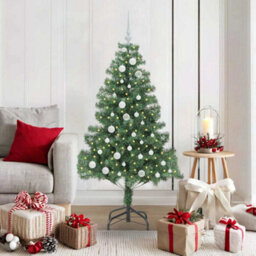 Vidaxl Christmas Tree With 150 Leds With Stand Green 150 Cm Pvc