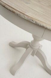 Statement Furniture Florence Large Truffle Pedestal Round Dining Table 120Cm - thumbnail 3
