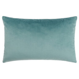 Paoletti Lexington Velvet Jacquard Feather Filled Cushion - thumbnail 2