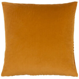 Paoletti Evoke Geometric Cut Velvet Cushion Cover, Gold, 45 X 45Cm - thumbnail 2