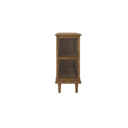 Wyld Haus Honley Dark Brown Wood 3-Glass Door Sideboard - thumbnail 5