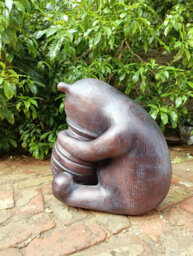 Inspirational Gifting Large Winnie-The-Pooh Ornament Sculpture For A Home Or Garden - thumbnail 3