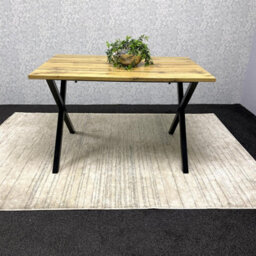 Kosy Koala Wooden Dining Table With Metal Legs For Dining, Work, Or Study - thumbnail 8