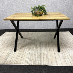 Kosy Koala Wooden Dining Table With Metal Legs For Dining, Work, Or Study - thumbnail 5