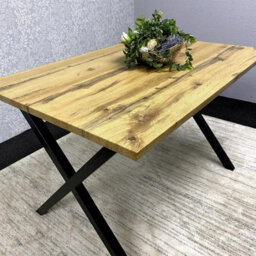 Kosy Koala Wooden Dining Table With Metal Legs For Dining, Work, Or Study - thumbnail 7