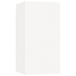 Berkfield 7 Piece Tv Cabinet Set White Engineered Wood - thumbnail 4