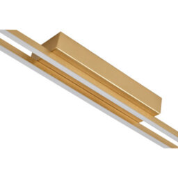 Happy Homewares Designer Brushed Gold Metal Kitchen Led 89Cm Ceiling Light Fitting - thumbnail 4