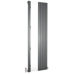 Ximax Vertirad Mirror Hwm180060A Anthracite Horizontal Or Vertical Designer 2097Btu Radiator, (W)595mm X (H)1800mm - thumbnail 4