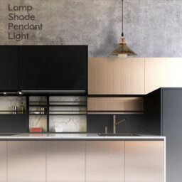 Brushed Copper Retro Metal Lamp Shades Ceiling Light Shades 22Cm Easy Fit Pendant Shade - thumbnail 6