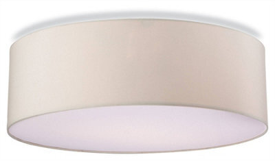 Luminosa Lighting Luminosa Phoenix 2 Light Bathroom Flush Ceiling Light Cream Ip54, E27