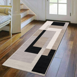 Aspire Homeware Luxury Large Rug, Non-Slip Plush Living Room Hallways Area Carpet, Cosy Floor Rug Milo Neutral (L)220 X (W)60Cm