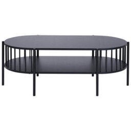 Beliani Retro Coffee Table Oreana Black - thumbnail 5