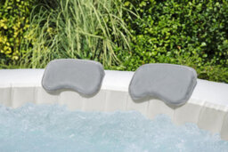 Crystals Set Of 2 Bestway Lay-Z-Spa Padded Pillow Neck And Head Support For Hot Tub - thumbnail 2