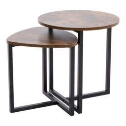 Coffee Table Set Of 2 Stacking Sofa Side End Table Living Room Furniture - thumbnail 1