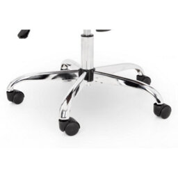 Oakham Executive Calder Office Chair In Black And Chrome - thumbnail 4