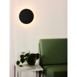 Lucide Eklyps Led Modern Wall Light 25Cm - Led - 1X8W 3000K - Black - thumbnail 4