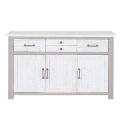 Baumhaus Greystone - Sideboard 3 Door / 4 Drawer - thumbnail 3