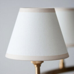 Loops Sophisticated Aged Brass Pendant Light With Vintage White Shades - thumbnail 5