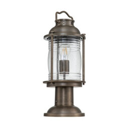 Luminosa Lighting Elstead Kichler Ashland Bay Outdoor Pedestal Light Burnished Bronze, Ip44 - thumbnail 2