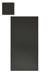 Mirroroutlet The Tabula Black Metal Framed Window Wall Or Leaner Garden Mirror 160Cm X 80Cm - thumbnail 7