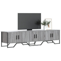 Berkfield Tv Cabinet Grey Sonoma 180X34X41 Cm Engineered Wood - thumbnail 1