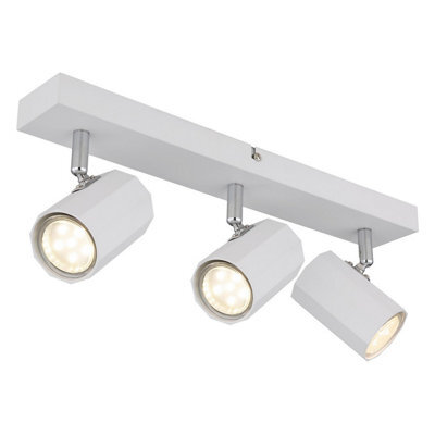 Luminosa Lighting Luminosa James Ceiling Spotlight Bar White Matt 3X Gu10 - image 1