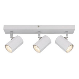 Luminosa Lighting Luminosa James Ceiling Spotlight Bar White Matt 3X Gu10 - thumbnail 3