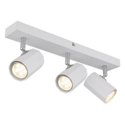 Luminosa Lighting Luminosa James Ceiling Spotlight Bar White Matt 3X Gu10 - thumbnail 1