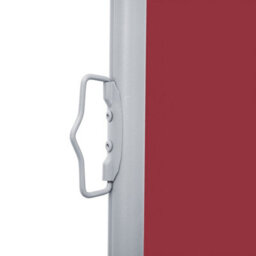 Walplus Retractable Side Awning Garden Sun Shade Canopy Gazebo For Back Door, Porch, Patio Red 140X600 Cm - thumbnail 5