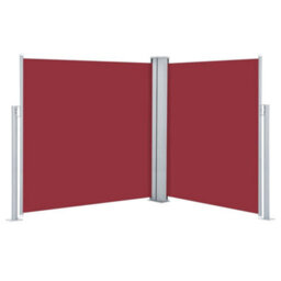 Walplus Retractable Side Awning Garden Sun Shade Canopy Gazebo For Back Door, Porch, Patio Red 140X600 Cm - thumbnail 2