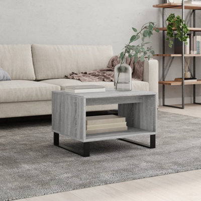 Berkfield Coffee Table Grey Sonoma 60X50X40 Cm Engineered Wood - image 1