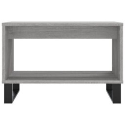 Berkfield Coffee Table Grey Sonoma 60X50X40 Cm Engineered Wood - thumbnail 4