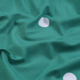 Ameha Print Duvet Cover 3 Piece Set Green & White Dotted Pattern Anti Allergic Microfiber Super King (260X220Cm) - thumbnail 7