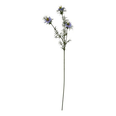 Wyld Haus Set Of 3 Purple Nigella Artificial Flower Stems 680mm - image 1