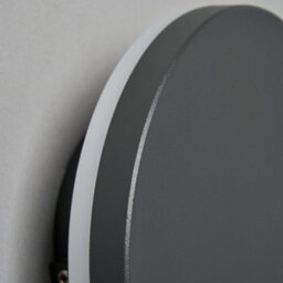 Litecraft Diosa Anthracite Led Round Outdoor Wall Light - thumbnail 5
